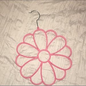 A hanger for scarves.